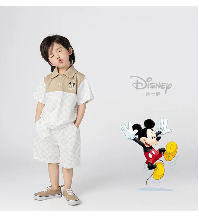 迪士尼版Disney迪士尼儿童套装（非联名款）25折不到！正版套装孩子穿上就不舍得脱！(图9)