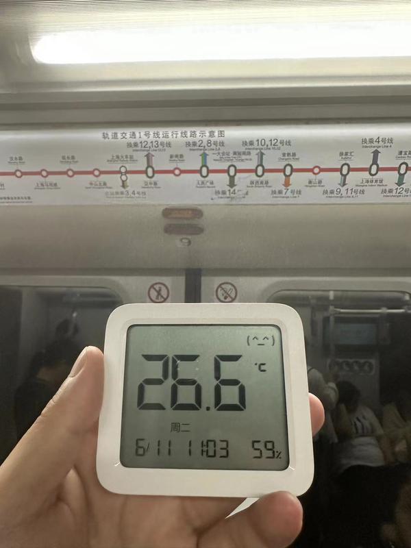 最低温度不到20℃车厢体感“有点冷”地铁控温能否更有“温度”？(图5)