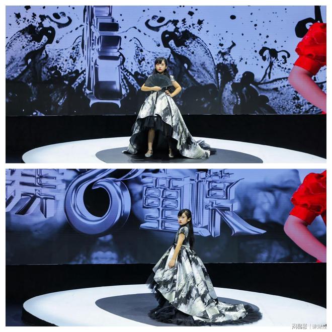 J9九游会：第八季完美童模全球赛形象大使【邱玳莹】赛场秀场超燃合集！(图3)