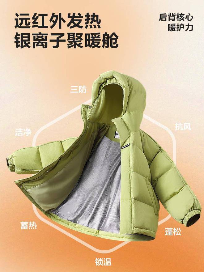 J9九游会：中国童装新势力左西ZOSEE“小火炉20”儿童羽绒服再升级(图2)
