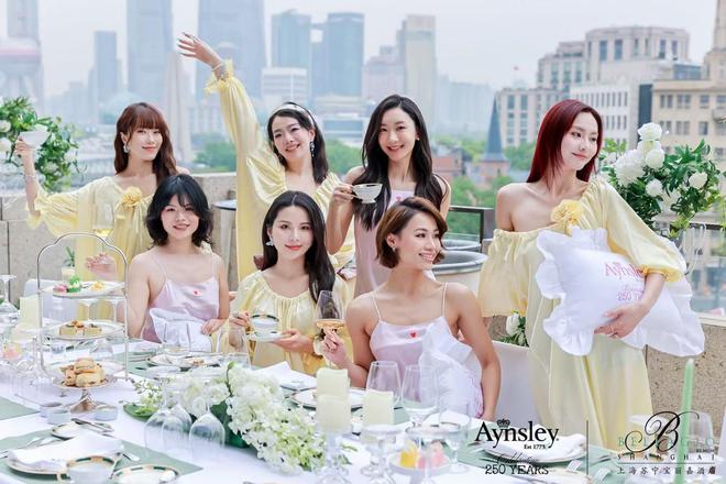 Aynsley携手上海宝丽嘉举办跨界下午茶睡衣派对(图5)