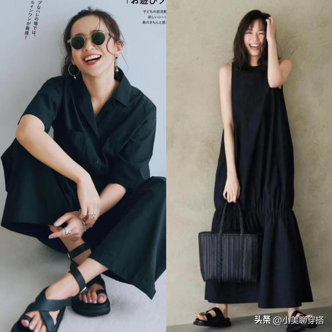 这个夏天可以试试“黑白穿搭”原来越简洁越高级(图9)