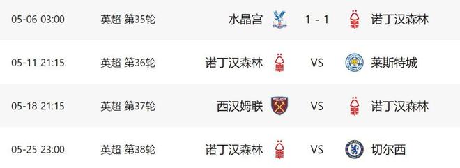 J9九游会：英超焦点战：诺丁汉森林1-1水晶宫欧冠席位争夺白热化(图3)