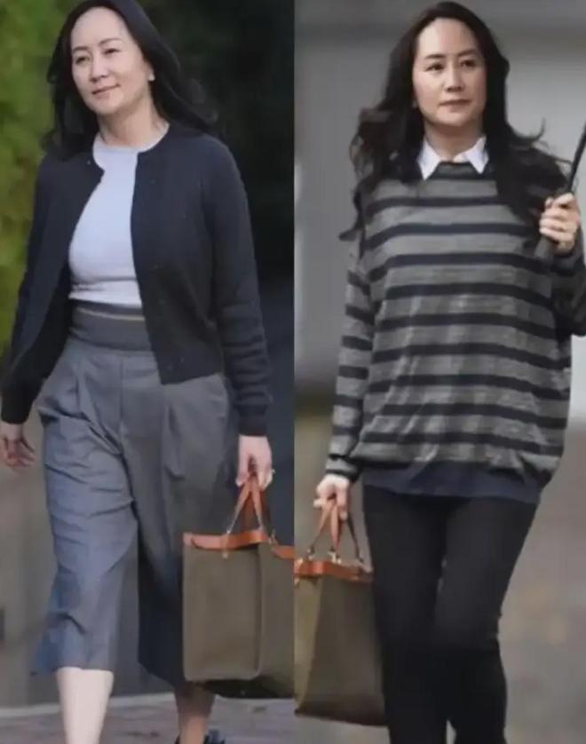 九游会J9：看孟晚舟的穿搭才明白：中老年女性不穿紧不穿花才更优雅高级(图4)