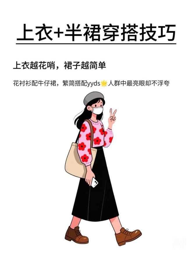 夏天穿半裙牢记6个搭配法则时髦显高、真洋气(图1)